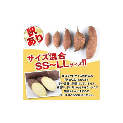 ふるさと納税 野菜類 サツマイモ 鹿児島県 伊佐市 isa878 《訳あり》熟成紅はるか(約15kg・SS〜LLサイズ混合) 訳あり さつまいも 紅はるか 鹿児島 生芋 完熟 …の画像