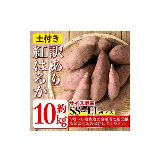 ふるさと納税 野菜類 サツマイモ 鹿児島県 伊佐市 isa877 《訳あり》熟成紅はるか(約10kg・SS〜LLサイズ混合) 訳あり さつまいも 紅はるか 鹿児島 生芋 完熟 …の画像