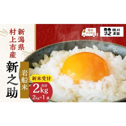 ふるさと納税 米 新潟県 村上市 新米受付・令和8年産米 新潟県村上市産 特別栽培米 新之助 2kg 1040008N