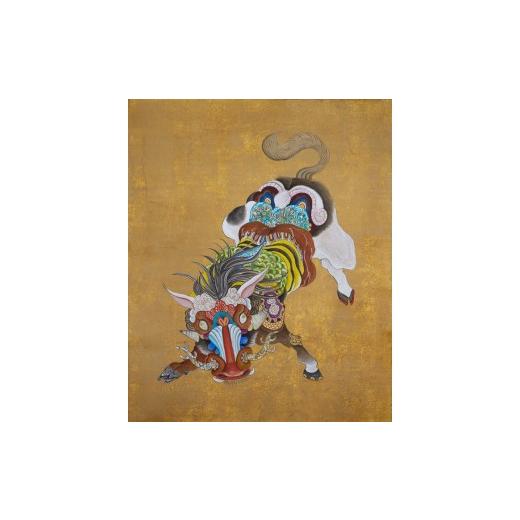 ふるさと納税 雑貨・日用品 絵画 神奈川県 相模原市 feebee「変化しつつ循環するもの亥 Cycle of Transformation -Boar-」