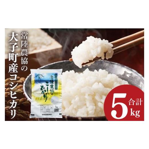 ふるさと納税 米 コシヒカリ 茨城県 大子町 令和7年産 常陸農協の大子町産コシヒカリ5kg|茨城県 大子町 お米 白米 精米 こしひかり ふっくら もっちり コン…