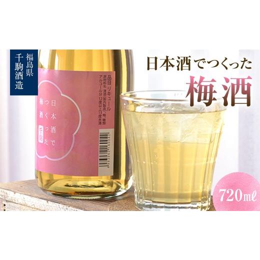 ふるさと納税 お酒 リキュール 福島県 白河市 日本酒で作った梅酒 福島県 白河市 F25R-134