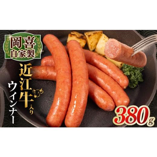 ふるさと納税 惣菜・レトルト 冷凍 滋賀県 竜王町 近江牛 入り ウインナー 190g×2パック 計380g ブランド牛 牛肉 和牛 ういんなー ソーセージ 自家製 お肉 肉…