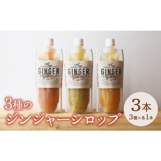 ふるさと納税 加工品等 奈良県 奈良市 ジンジャーシロップ 3本セット 飲み比べ シロップ ジンジャー 生姜 ドリンク 飲み物 お湯 炭酸 ソーダ ミルク 牛乳 ヨー…