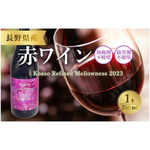 ふるさと納税 ワイン 赤ワイン 長野県 上田市 Koaso Refined Mellowness 2023 ワイン 日本ワイン 赤ワイン 赤 上田市  