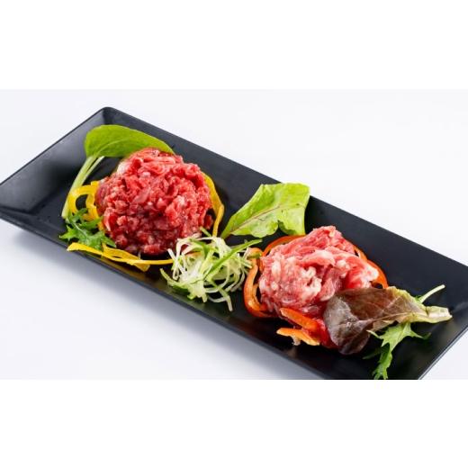 ふるさと納税 馬肉 熊本県 合志市  全12回定期便 熊本 馬刺し ユッケ食べ比べ（線切りユッケ／霜降り(カルビ)ユッケ） 計約270g 各種3P 株式会社 千興ファーム…の画像