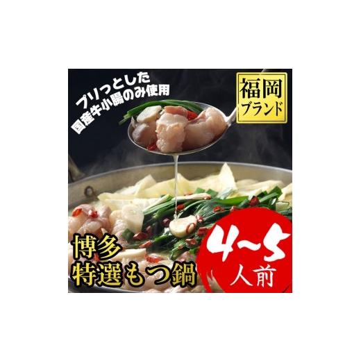 ふるさと納税 牛肉 もつ鍋 福岡県 添田町 福岡ブランド 博多もつ鍋(プリプリの国産牛小腸のみ使用、4〜5人前)(2パック小分)醤油味 a0800 炭焼豚丼と塩ホルモ…