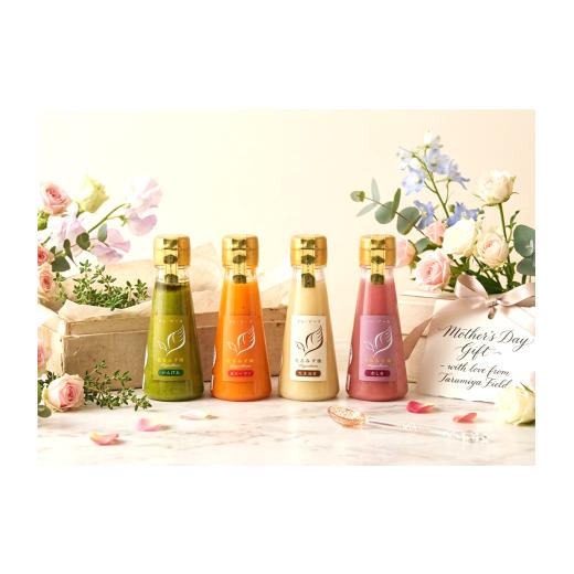 ふるさと納税 調味料・油 ドレッシング 鹿児島県 垂水市 A1-0762/ 2026母の日ギフト テレビで紹介 ミニドレ・ソース 4本セット