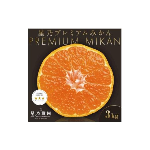 ふるさと納税 果物類 みかん 愛媛県 八幡浜市 三つ星ブランド 星乃みかんプレミアムシリーズ(3kg) C45-94 1625778 YW
