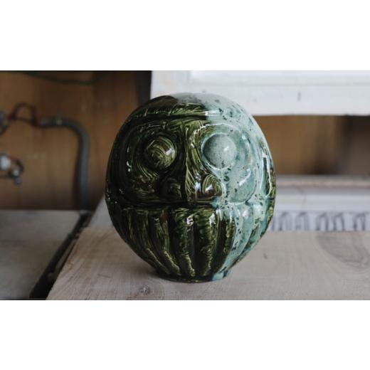 ふるさと納税 雑貨・日用品 インテリア 愛知県 瀬戸市 穴山大輔「織部ノ若達磨」