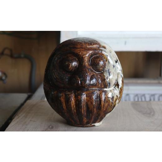 ふるさと納税 雑貨・日用品 インテリア 愛知県 瀬戸市 穴山大輔「小豆ノ若達磨」