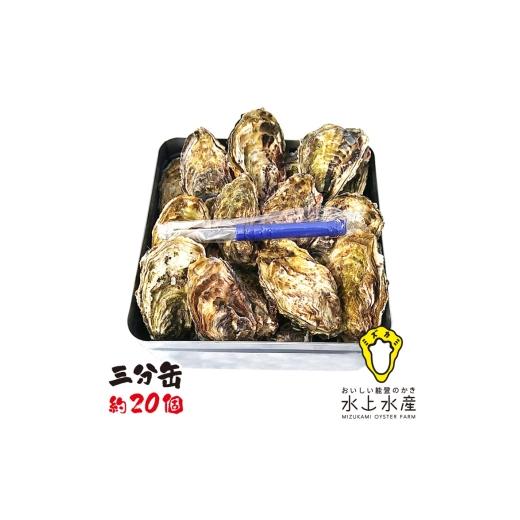 ふるさと納税 牡蠣 石川県 七尾市 能登半島地震復興支援 発送時期が選べる 水上水産の能登のかき 三分缶ガンガン焼き(約20個・ナイフ付) 離島への配送不可 …