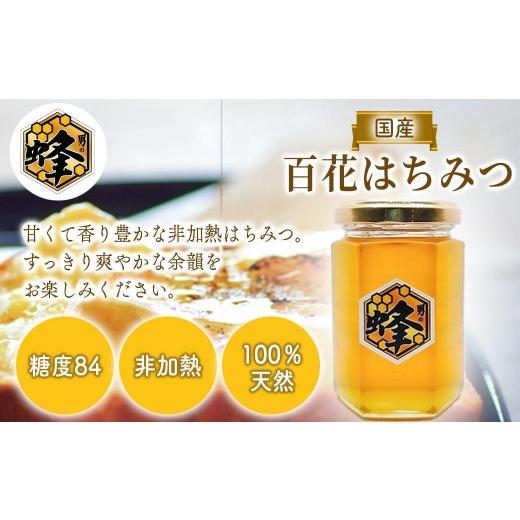 ふるさと納税 加工品等 はちみつ 兵庫県 佐用町 国産純粋はちみつ 男の蜂 (540g 90g×6個) 非加熱 百花はちみつ スッキリとした味わい 自然な甘さ 砂糖不使用 …の画像