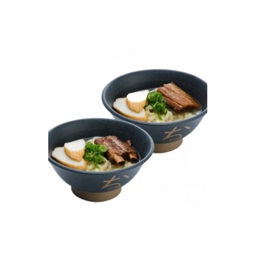 ふるさと納税 麺類 沖縄県 与那原町 復刻版 元祖大東そば 本ソーキそば&amp;三枚肉そば食べ比べセット 4食セット 1719910