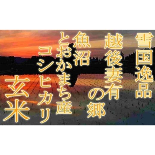 ふるさと納税 米 コシヒカリ 新潟県 十日町市  令和8年産 先行予約 ●定期便・玄米● 雪国逸品5kg×3ヶ月 越後妻有の郷 魚沼十日町産コシヒカリ お米 ご飯 良…の画像