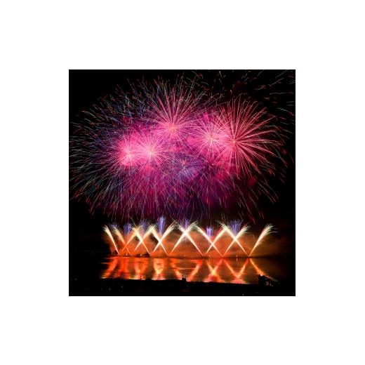 ふるさと納税 花火大会チケット 長野県 諏訪市 第78回諏訪湖祭湖上花火大会 有料エリア 間欠泉イス席 1人席 令和8年(2026年)8月15日開催 ／諏訪湖祭実行委員会…_9