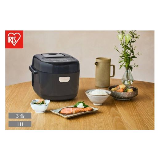 ふるさと納税 キッチン家電 宮城県 角田市 IHジャー炊飯器 3合 RC-IKB30-B ブラック