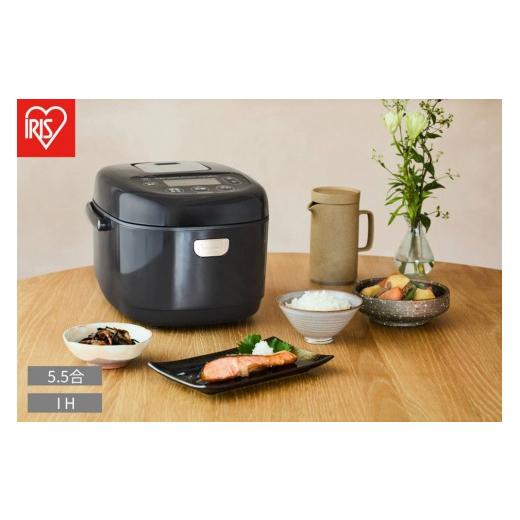 ふるさと納税 キッチン家電 宮城県 角田市 IHジャー炊飯器 5.5合 RC-IKB50-B ブラック