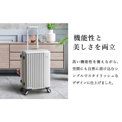 ふるさと納税 カバン 兵庫県 豊岡市 スーツケース FREQUENTER LIEVE リエーヴェ 4輪キャリー 57cm (1-252)・ダークグレイ ／ 軽量 静か バランス TAS 鍵不要 …の画像