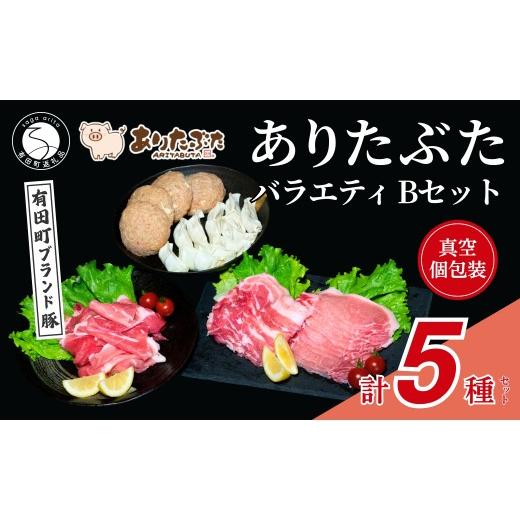 ふるさと納税 豚肉 モモ 佐賀県 有田町 手軽 ありたぶた5種 ありたぶた 5種 Bセット 有田まちづくり公社 豚 ぶた 豚肉 赤身 モモ ロース 薄切り スライス ハ…