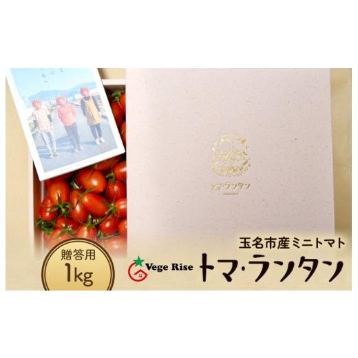 ふるさと納税 トマト ミニトマト 熊本県 玉名市 ミニトマト生産量 日本一 玉名市 「 トマ・ランタン 」 贈答用1kg | ミニトマト トマト Vege Rise 野菜 やさい…