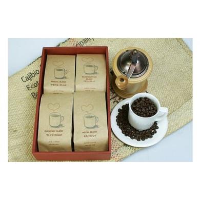 ふるさと納税 コーヒー コーヒー豆 埼玉県 鶴ヶ島市 D005-26 自家焙煎ブレンド ベストセレクト(豆のまま) 豆のまま