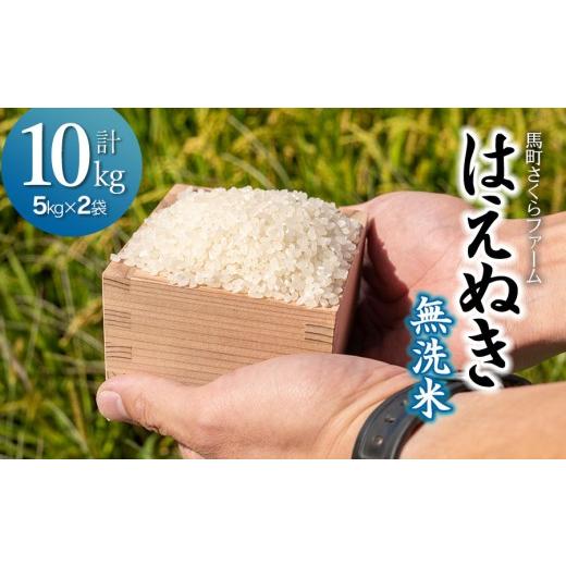 ふるさと納税 米 はえぬき 山形県 鶴岡市 令和7年産 馬町さくらファームのはえぬき 無洗米 10kg(5kg×2袋) 山形県鶴岡市 K-784 | 米 お米 コメ こめ 10…