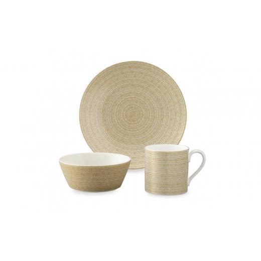 ふるさと納税 食器・グラス セット 愛知県 名古屋市 ナルミ ルミナー 3ピースセット(ゴールド) 52528-23449 ゴールド