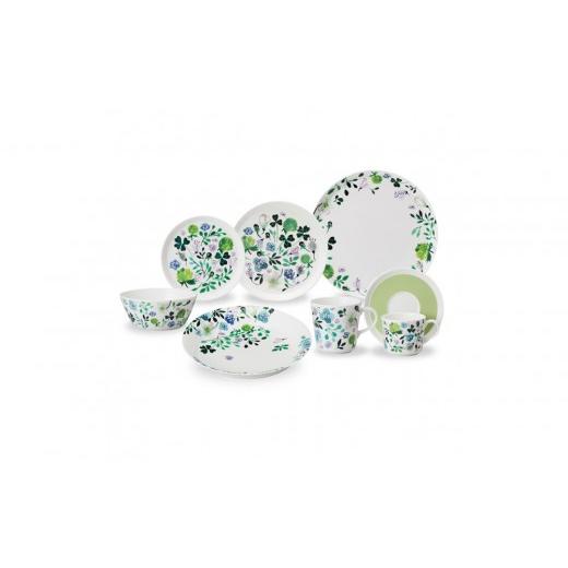 ふるさと納税 食器・グラス セット 愛知県 名古屋市 ナルミ アンナエミリア 8ピースセット(クローバーガーデン) 51854-23453 クローバーガーデン