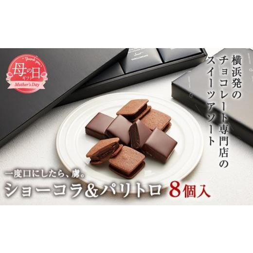 ふるさと納税 菓子 チョコレート 神奈川県 横浜市 母の日お届け VANILLABEANS ショーコラ&パリトロ 8個 | TV紹介 母の日ギフト スイーツ 本格生チョコクッキ…