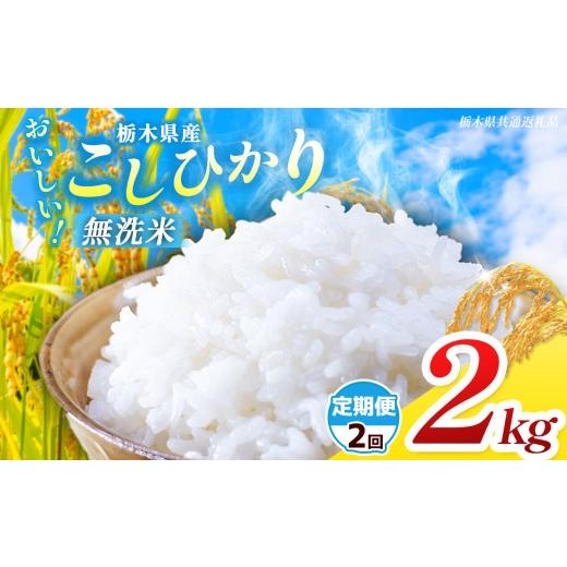 ふるさと納税 米 コシヒカリ 栃木県 那珂川町 栃木県共通返礼品 先行予約 令和8年度産 定期2回 訳あり 栃木県産 コシヒカリ 無洗米 2kg |定期便 選べる ふる…