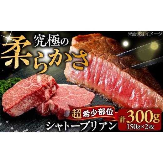 ふるさと納税 牛肉 ヒレ 福岡県 吉富町 希少部位 博多和牛 シャトーブリアン 150g×2枚 (計300g)吉富町/肉のくまもと屋