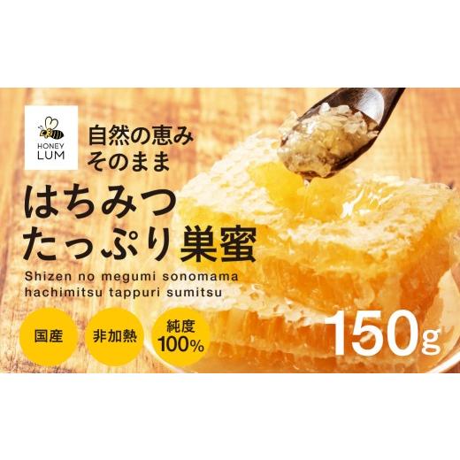 ふるさと納税 加工品等 はちみつ 愛知県 豊橋市 はちみつたっぷり巣蜜 150g 蜂蜜 はちみつ 国産 非加熱 純度100% 巣蜜 盛り上げ巣 常温 はちみつ ハチミツ 蜂…