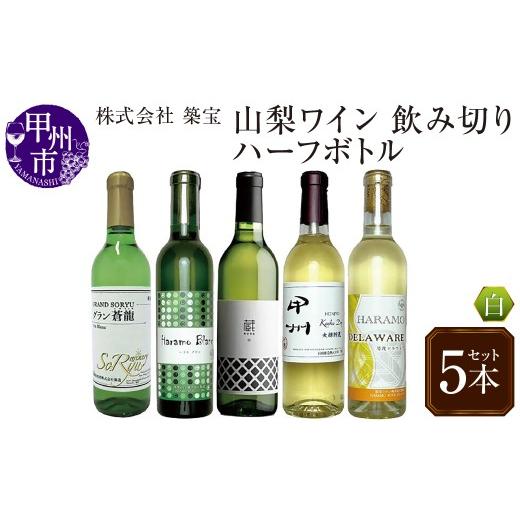 ふるさと納税 ワイン セット 山梨県 甲州市 飲みきりハーフボトル 白ワイン 5本セット(CKH)B17-770 ワイン 白ワイン 甲州市 山梨県