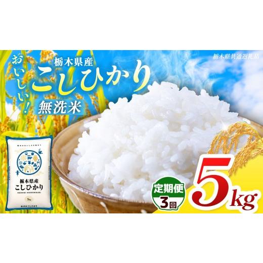 ふるさと納税 米 コシヒカリ 栃木県 那珂川町 栃木県共通返礼品 令和8年度産 定期3回 訳あり 栃木県産コシヒカリ 無洗米 5kg | 定期便 選べる ふるさと 納税 …