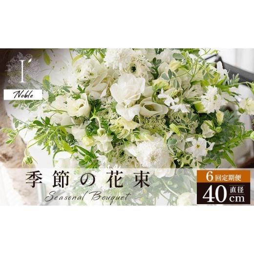 ふるさと納税 花・苗木 花束 兵庫県 芦屋市 季節の花束 6回定期便[Noble]直径約40cm 花 お花 フラワー 花束 贈り物 贈答ギフト プレゼント 記念日 兵庫県 芦…