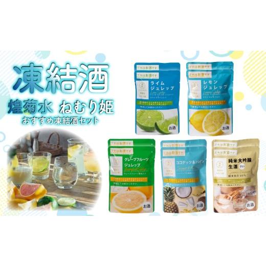 ふるさと納税 洋酒・リキュール類 高知県 安芸市 凍結酒 煌菊水ねむり姫 おすすめ凍結酒セット | パウチ カクテル フルーツ 純米大吟醸 フレッシュ 生果汁 リ…