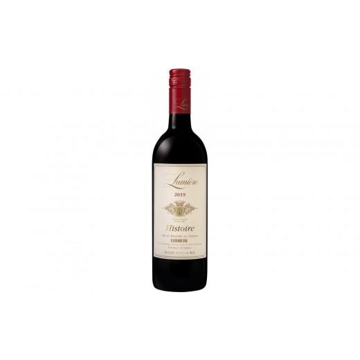 ふるさと納税 ワイン 赤ワイン 山梨県 富士河口湖町 ルミエール イストワール 赤 750ml 赤ワイン ミディアムボディ 日本ワイン