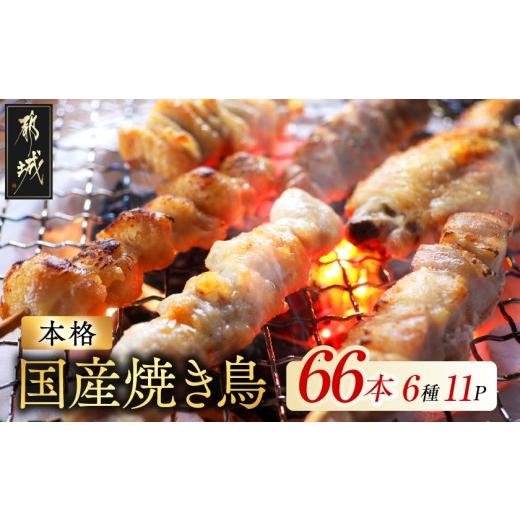 ふるさと納税 鶏肉 焼き鳥 宮崎県 都城市 お中元 職人串打ちの本格焼き鳥66本 _MJE-33-014-66-SG