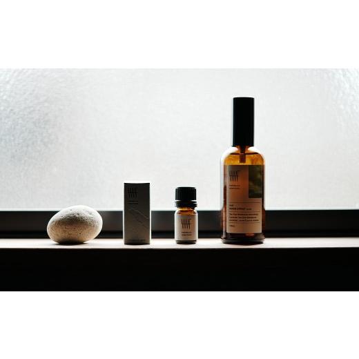 ふるさと納税 アロマ・入浴剤 アロマ用品 兵庫県 淡路市 BOX SET (maf essential oil tea tree + maf cold process soap MA + maf room spray No.01)の画像