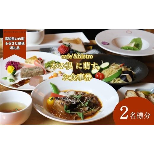 ふるさと納税 お食事券 高知県 いの町 森のレストランで味わう、特別なひととき。「cafe'&amp;bistro 木の根 に萌す。お食事券(2名様)」