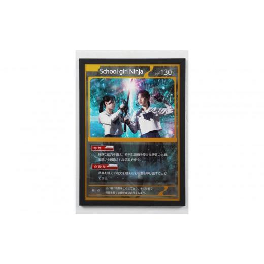 ふるさと納税 家具・装飾品 愛知県 名古屋市 「School girl Ninja」デジタルアート(NFT派生コンテンツ) 「School Girl Ninja」