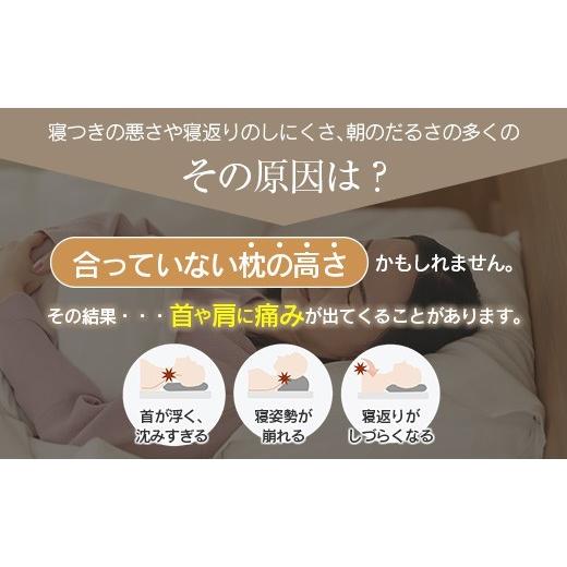 ふるさと納税 タオル・寝具 広島県 北広島町 日の本寝具コラボ ミナモト枕 ALLパイプタイプ_CH041_229 ALLパイプ枕_3