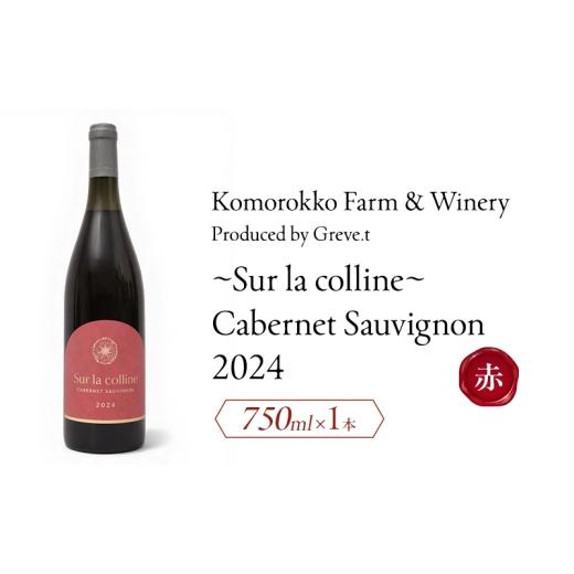 ふるさと納税 ワイン 赤ワイン 長野県 小諸市 2024 Sur la colline Cabernet Sauvignon 信州 小諸市ワイン 赤ワイン カベルネ・ソーヴィニヨン カベルネ…
