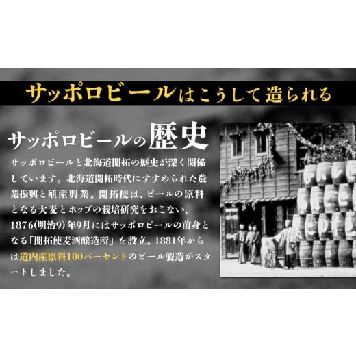 ふるさと納税 ビール 北海道 恵庭市  定期便全3回 サッポロヱビスビール350ml×24本 | サッポロビール エビス ビール 生ビール ヱビス 麦酒 サッポロ 北海道工…の画像