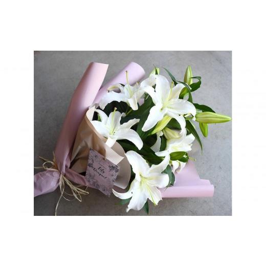 ふるさと納税 雑貨・日用品 花 大阪府 門真市 母の日 カサブランカ3本とグリーンの花束 お届け日:2026年5/4〜5/10 当店おまかせ 母の日カード付き 母の日…