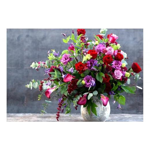 ふるさと納税 雑貨・日用品 花 大阪府 門真市 母の日 洗練されたデザインの美しいアレンジメント ラフィネ お届け日:2026年5/4〜5/10 当店おまかせ 母の日…