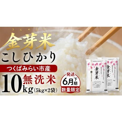 ふるさと納税 米 コシヒカリ 茨城県 つくばみらい市 金芽米 6月下期発送 つくばみらい市産 コシヒカリ 5kg × 2袋 ( 計 10kg ) 金芽米 きんめまい 米 お米 無…