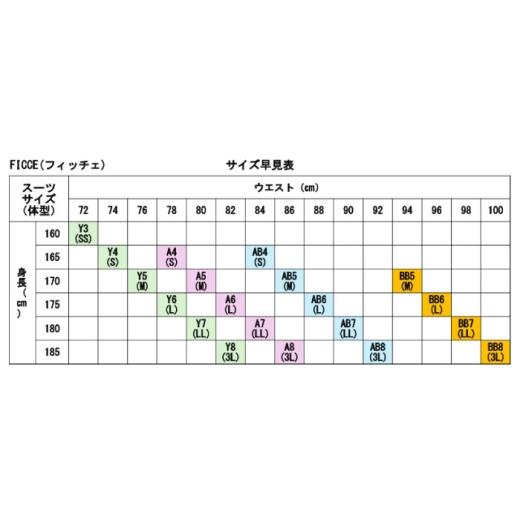 ふるさと納税 服 岐阜県 岐阜市 ficce 3ピース スーツ 無地　 カラー：紺 サイズ：A体5 スーツセット ビジネス フォーマルスーツ 岐阜市 ／ ワキタ ANJL067 A…の画像