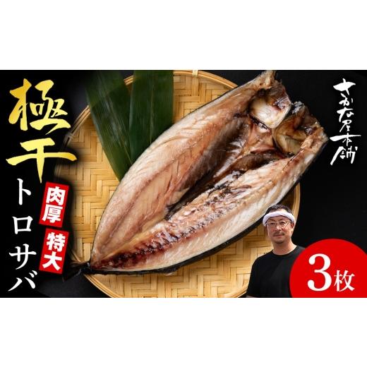 ふるさと納税 干物 サバ 北海道 白老町 究極の干物専門店が作る至高の極干 特大とろさば 3枚